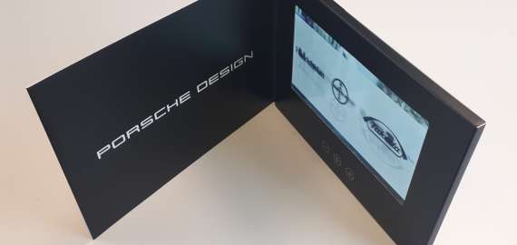 Video Booklet 7 Zoll IPS Bildschirm Porsche Design